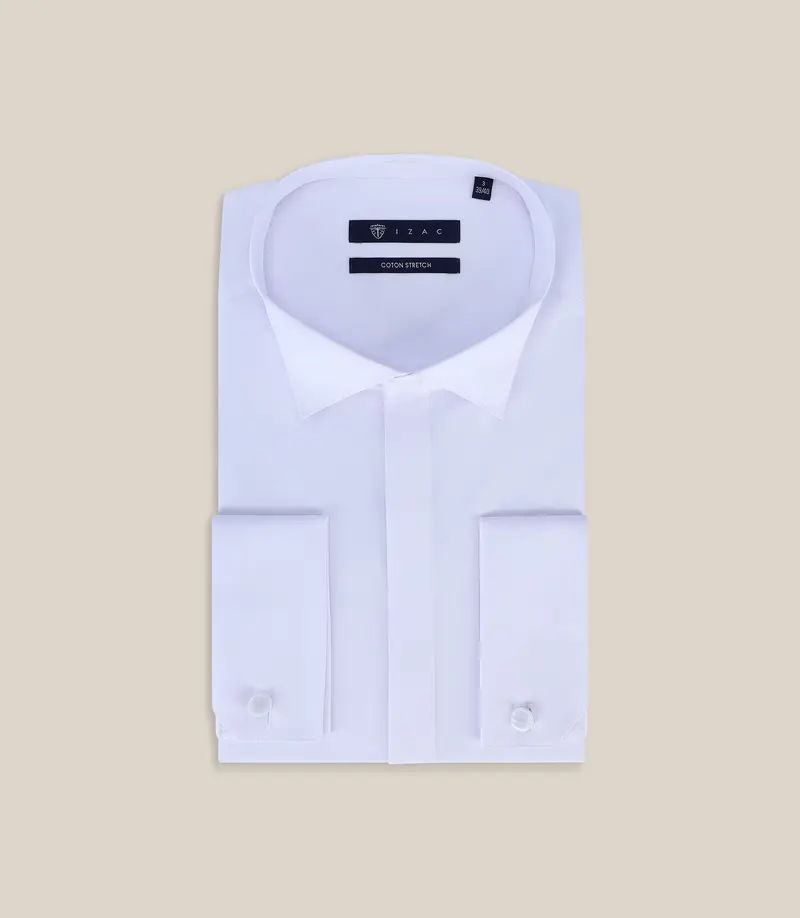 Chemise ville cérémonie blanche