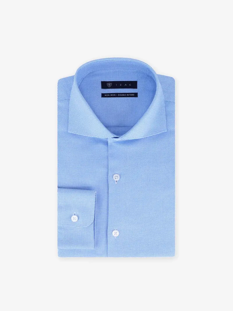 Chemise ville non iron ciel