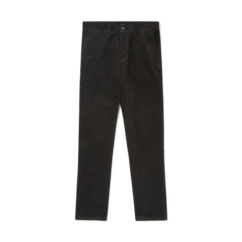 Chino en velours bronze