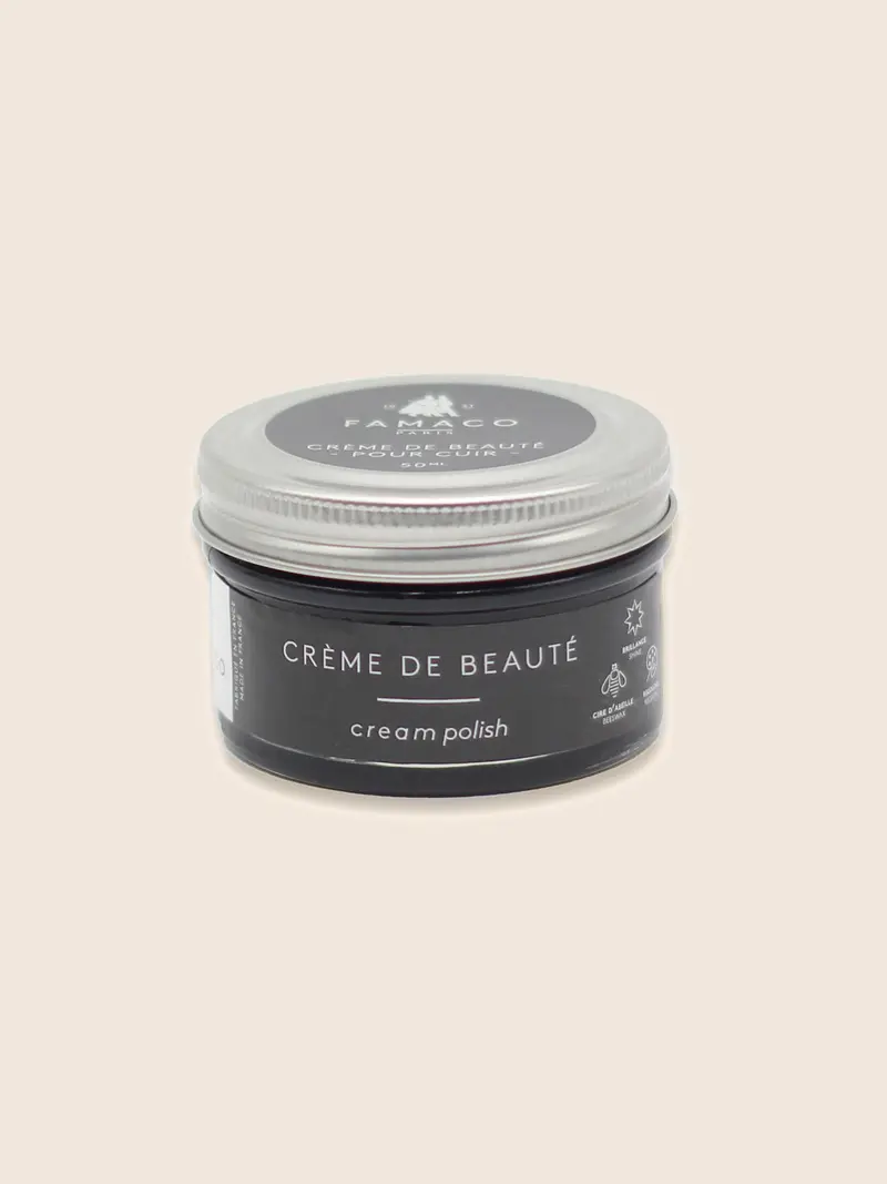 Cirage cuir noir