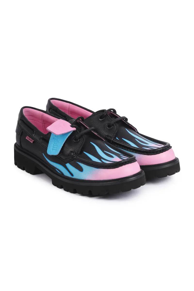 Clarks Bisous Cleyhill Fire Black