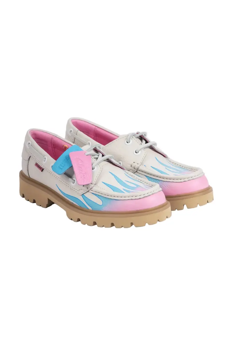 Clarks Bisous Cleyhill Fire White