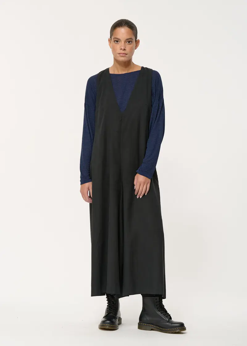Combinaison noire oversize longueur 7/8ème