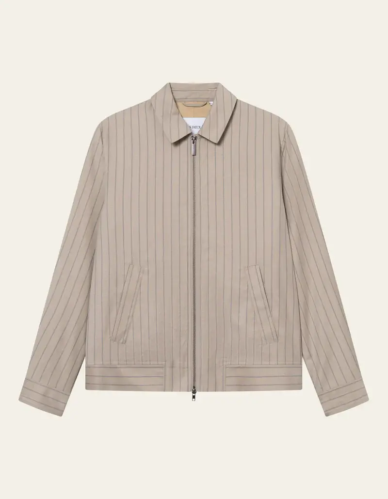 COMO PIN LIGHT WOOL COACH JACKET