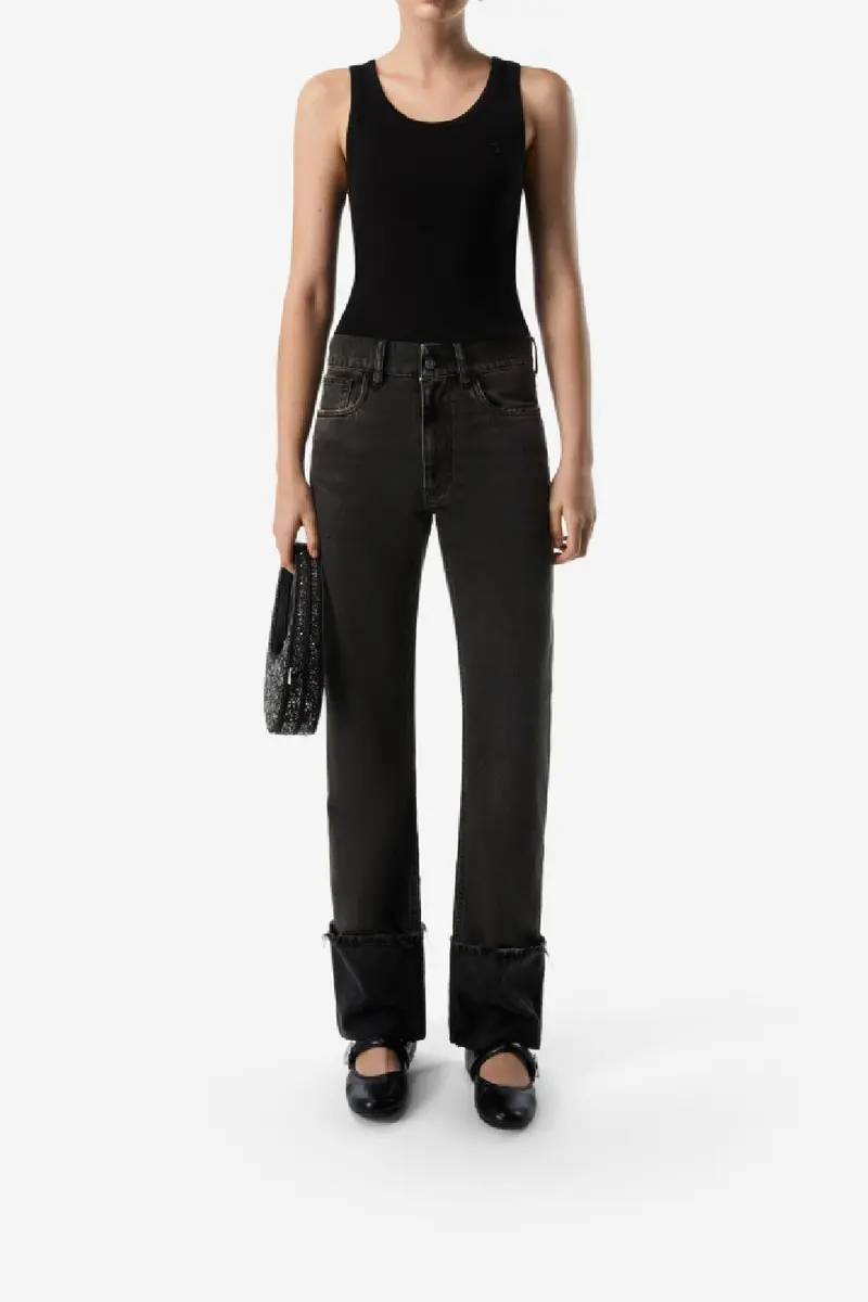 Coperni Boyfriend Denim Black
