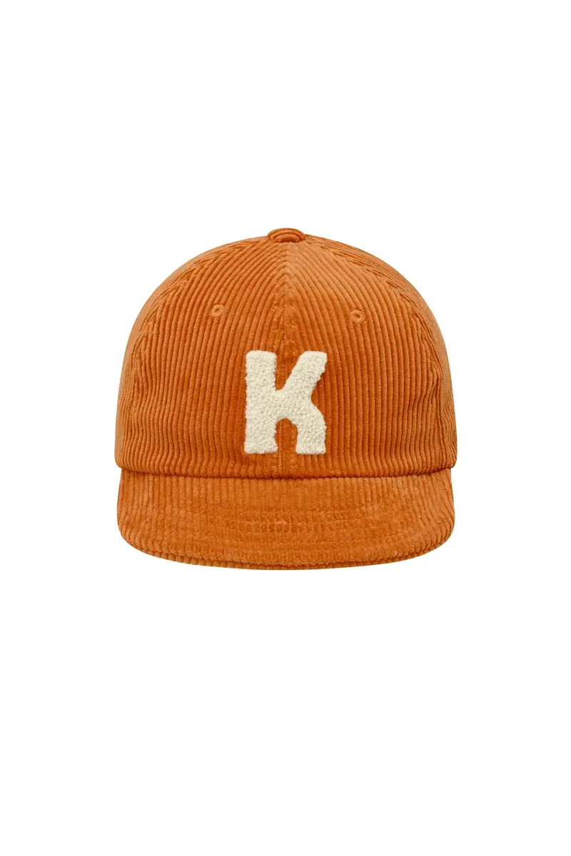 Corduroy Logo Cap - Orange
