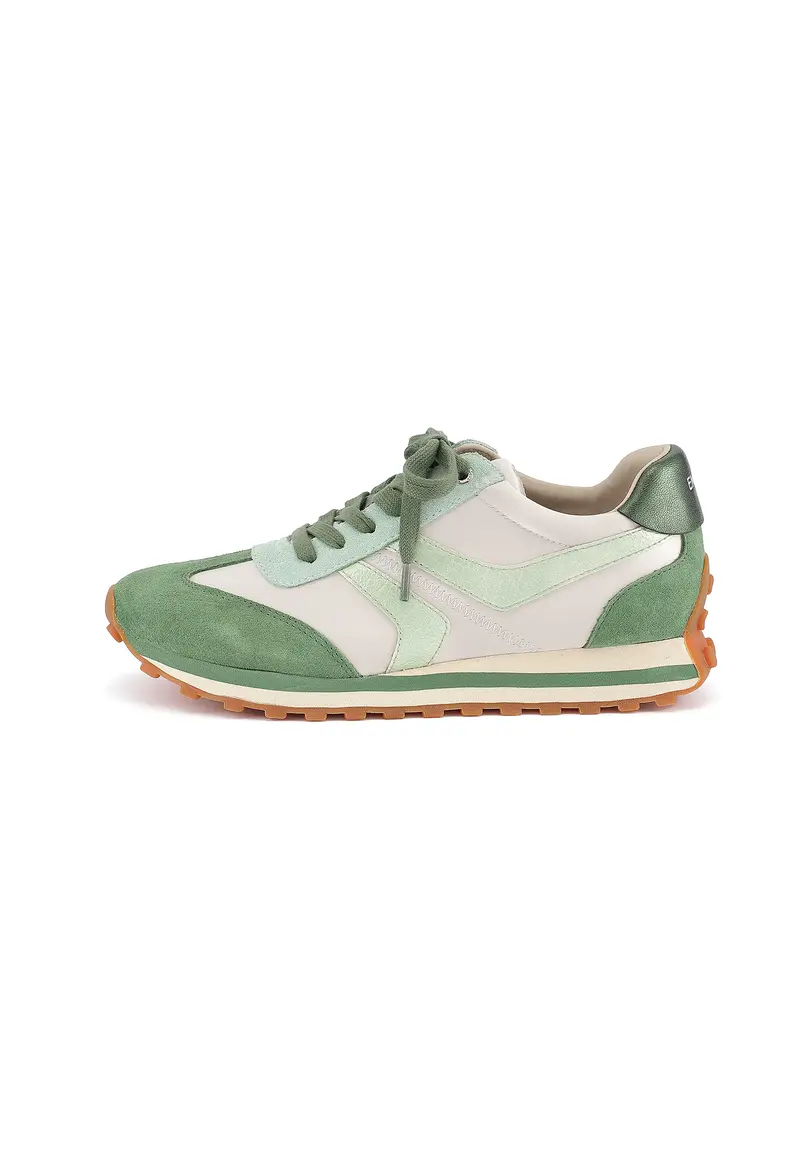 CORINNE - Baskets en cuir Vert