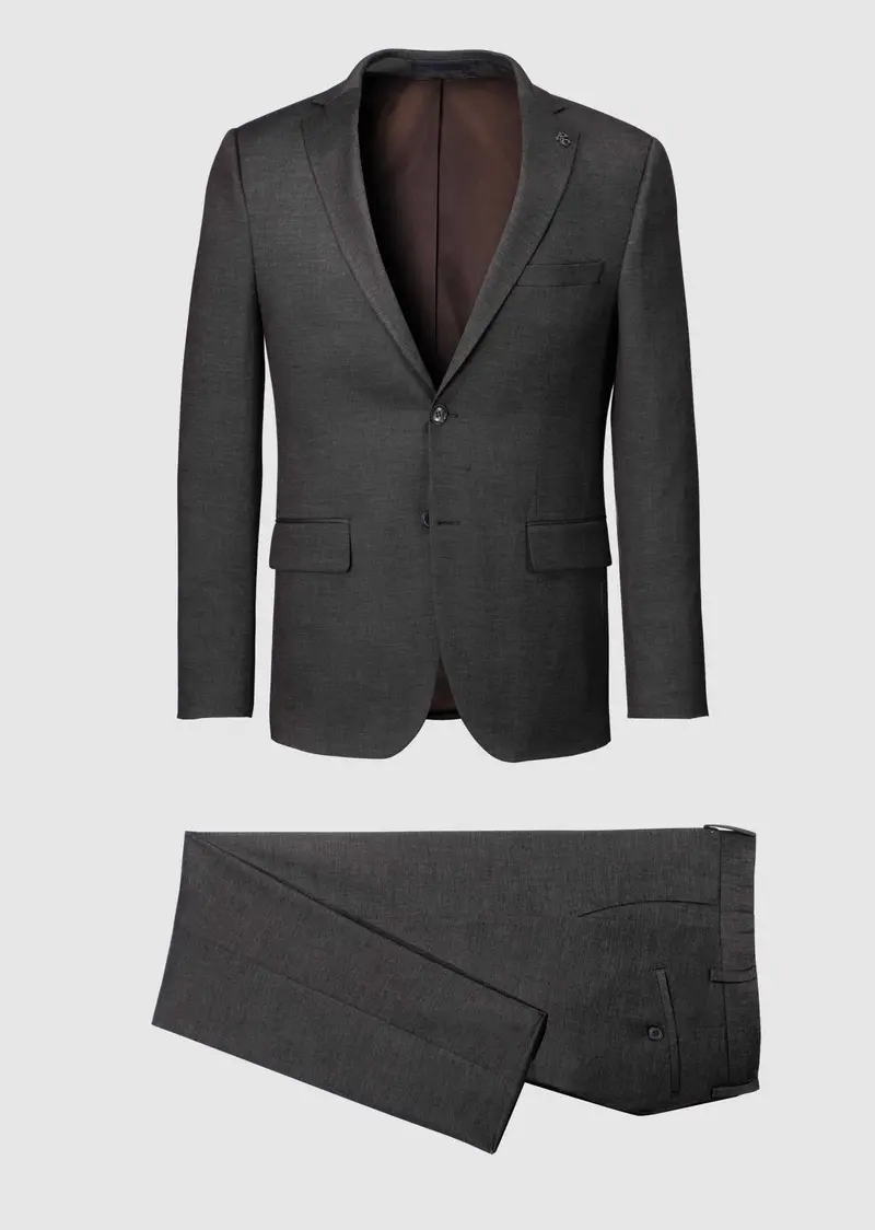 Costume 2 boutons marron LORD