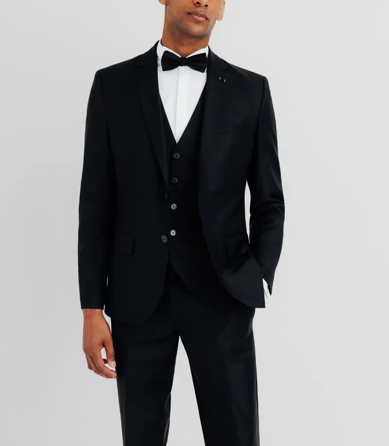 Costume 3 pièces noir
