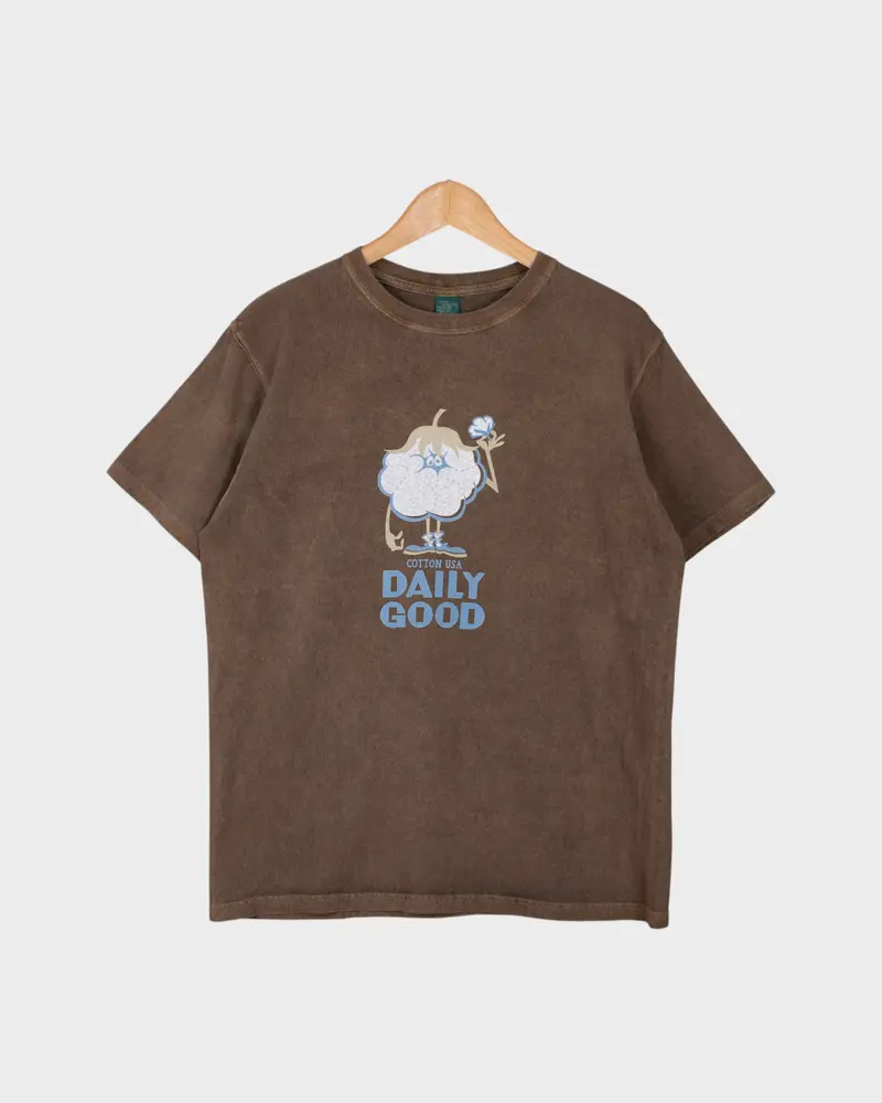 Cotton Monster SS Tee P-Brown