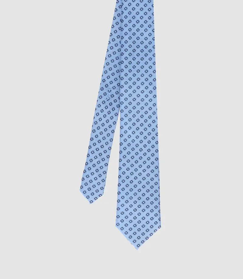 Cravate basique 7cm bleu ciel THIBALT