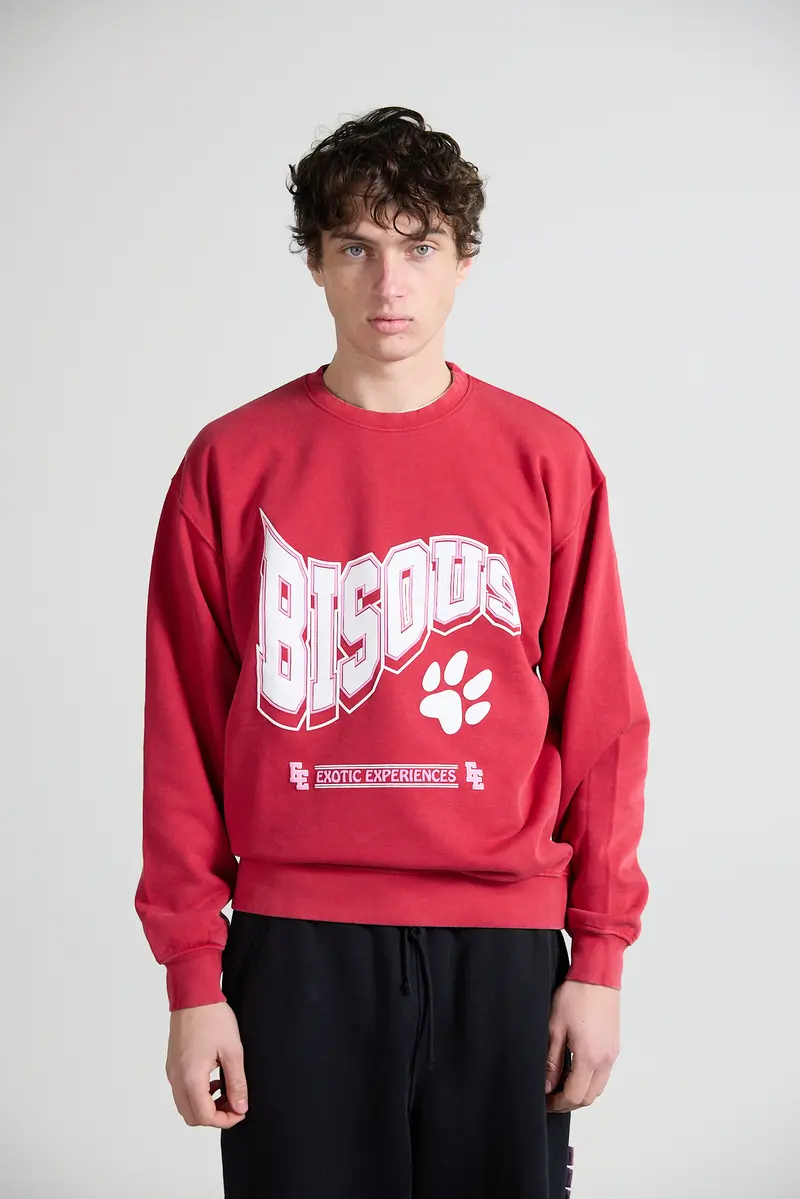 Crewneck Bobcat Harvard Red