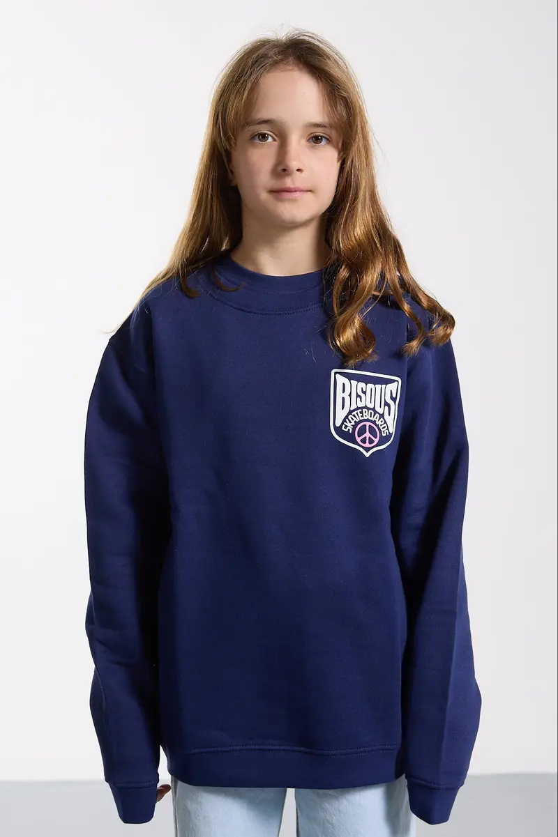 Crewneck Kids Blason Navy
