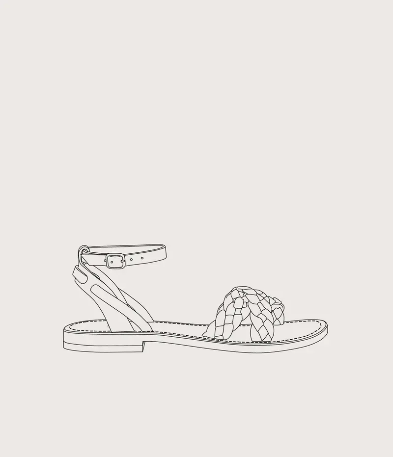 Criss Cross Sandale Personnalisable - Archive