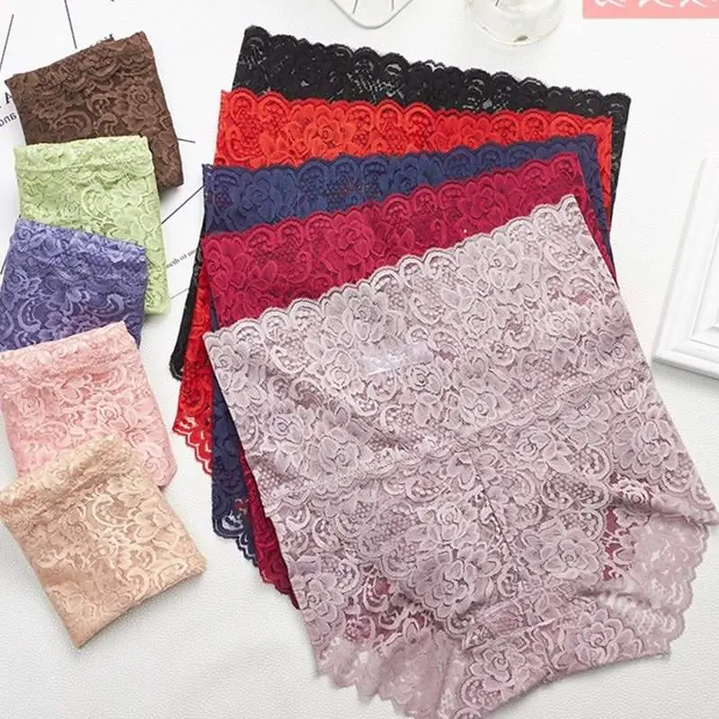 Culotte femme en coton à taille mi-haute