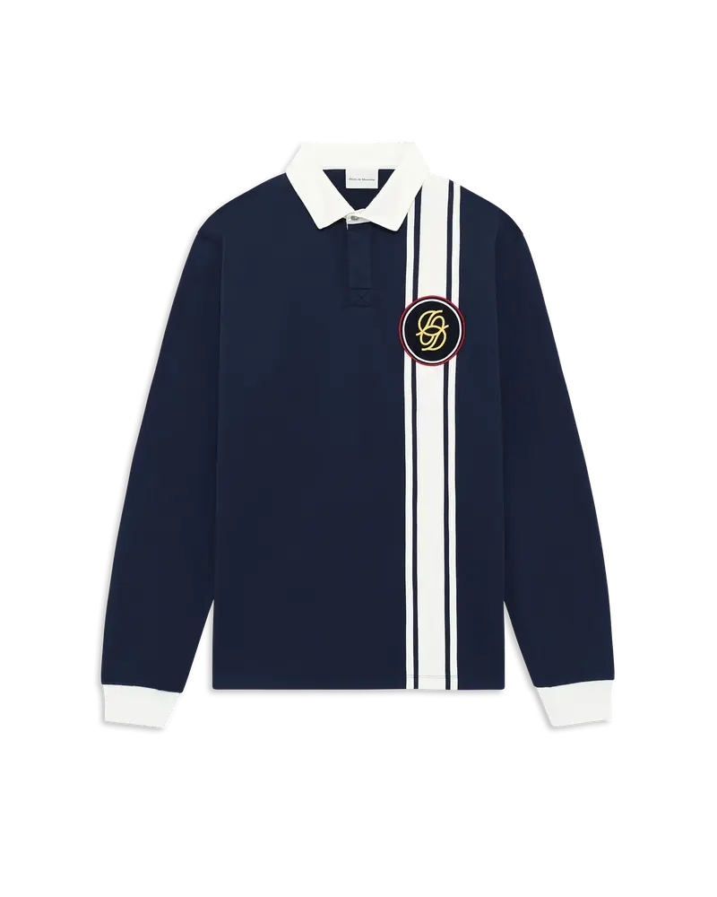 D Mirror Racing Long Sleeve Polo