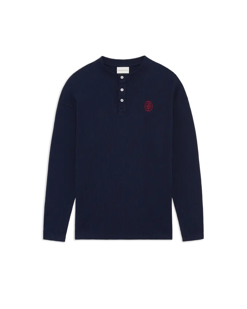 D Mirror Waffle Longsleeve T-Shirt