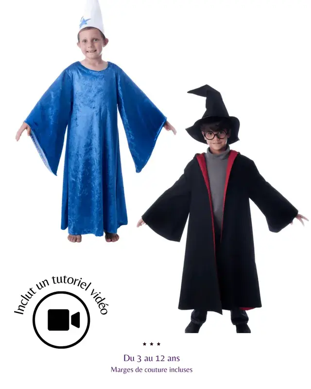 Déguisement ARTHUR LE MAGE ou APPRENTI SORCIER
