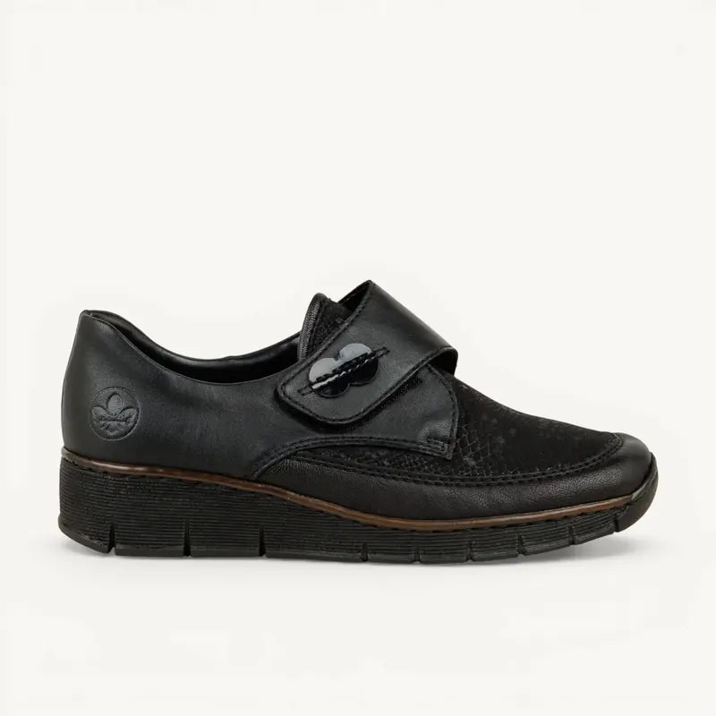 Derbies 537C0 - RIZZATO RIEKER Femme Noir