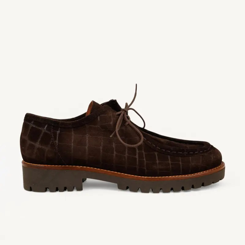 Derbies ATTY ROCK AND ROSE Femme Marron