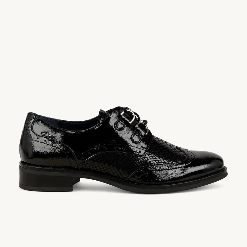 Derbies DOVERNIA D9536 DORKING Femme Noir