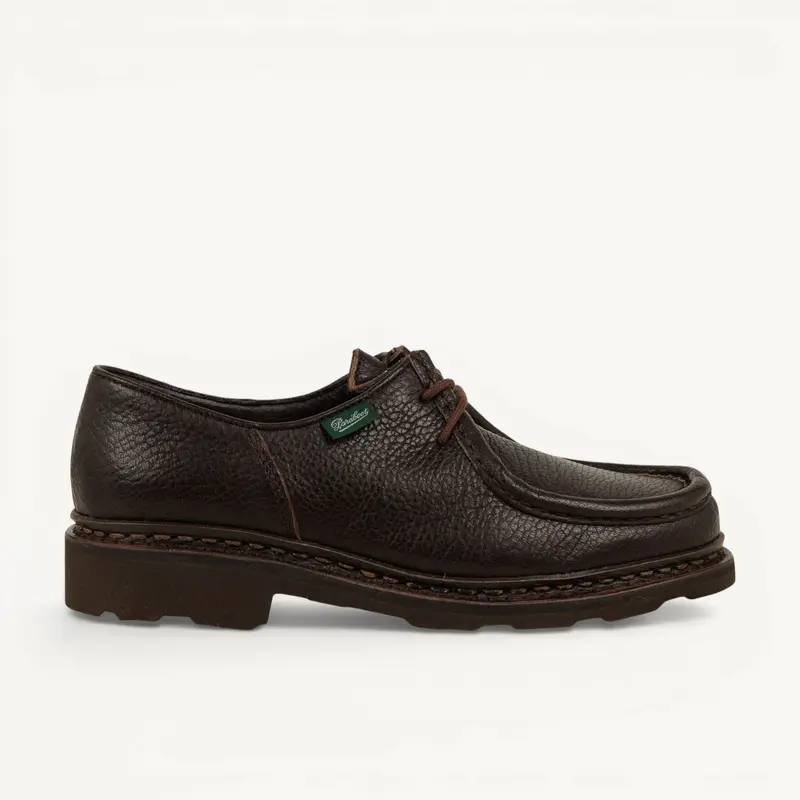 Derbies MICKAEL PARABOOT Femme Marron