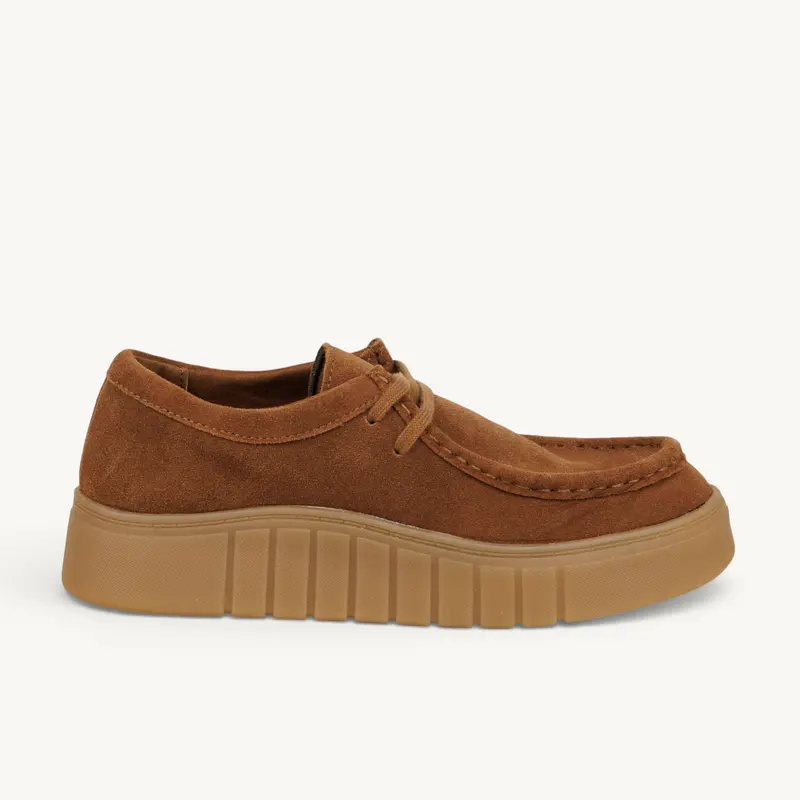 Derbies MIKAH BEAT CLARKS Femme Marron