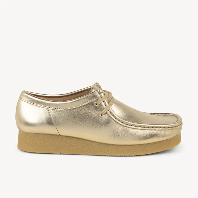 Derbies WALLABEE EVO CLARKS Femme Or/Bronze