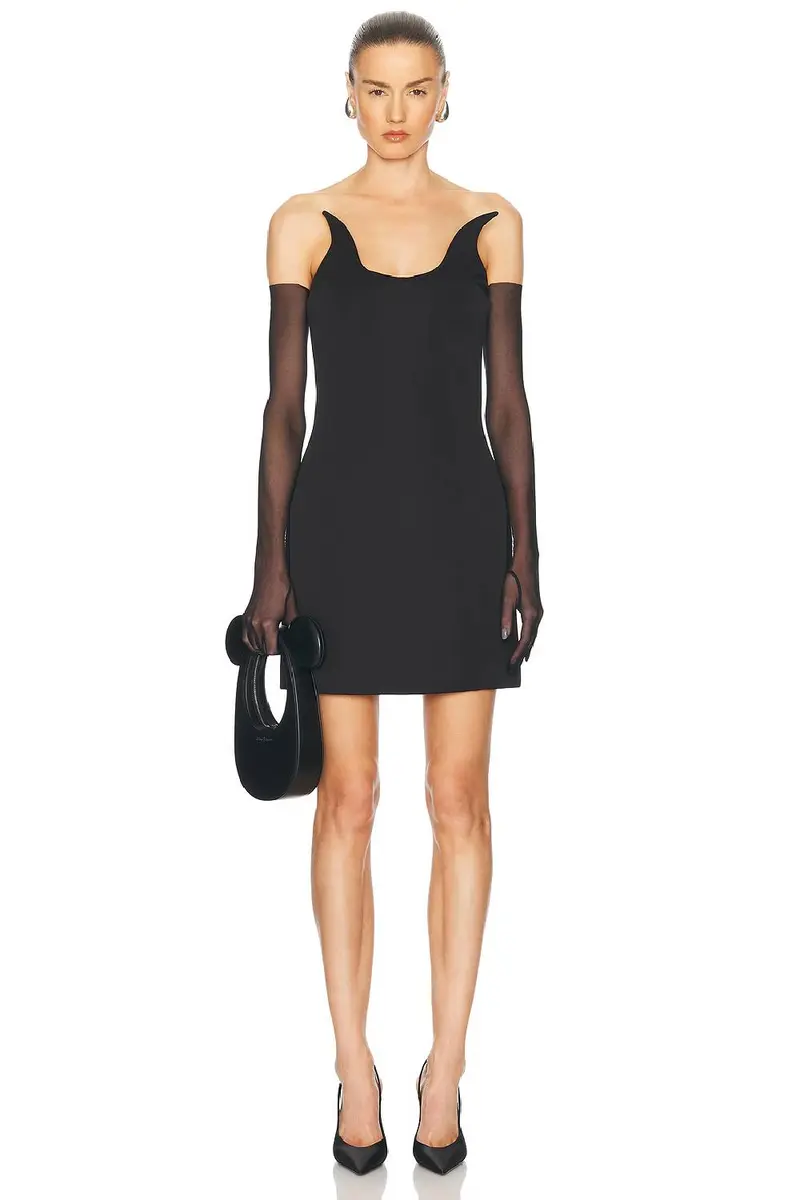 Disney x Coperni Horn Dress Black