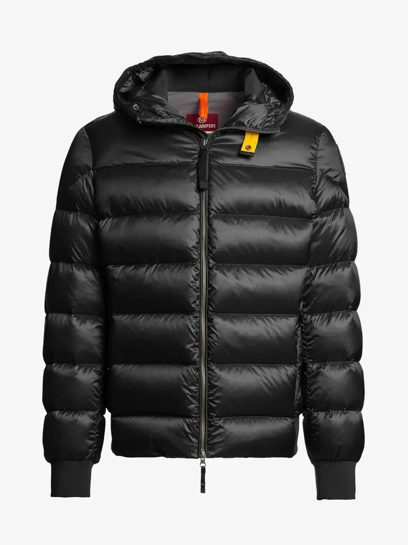 Doudoune déperlante à capuche Parajumpers Pharrell - Noir
