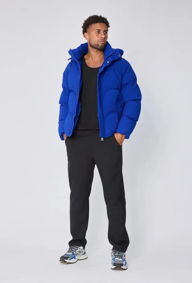Doudoune Homme Texturée – Chaude, Moderne & Streetwear