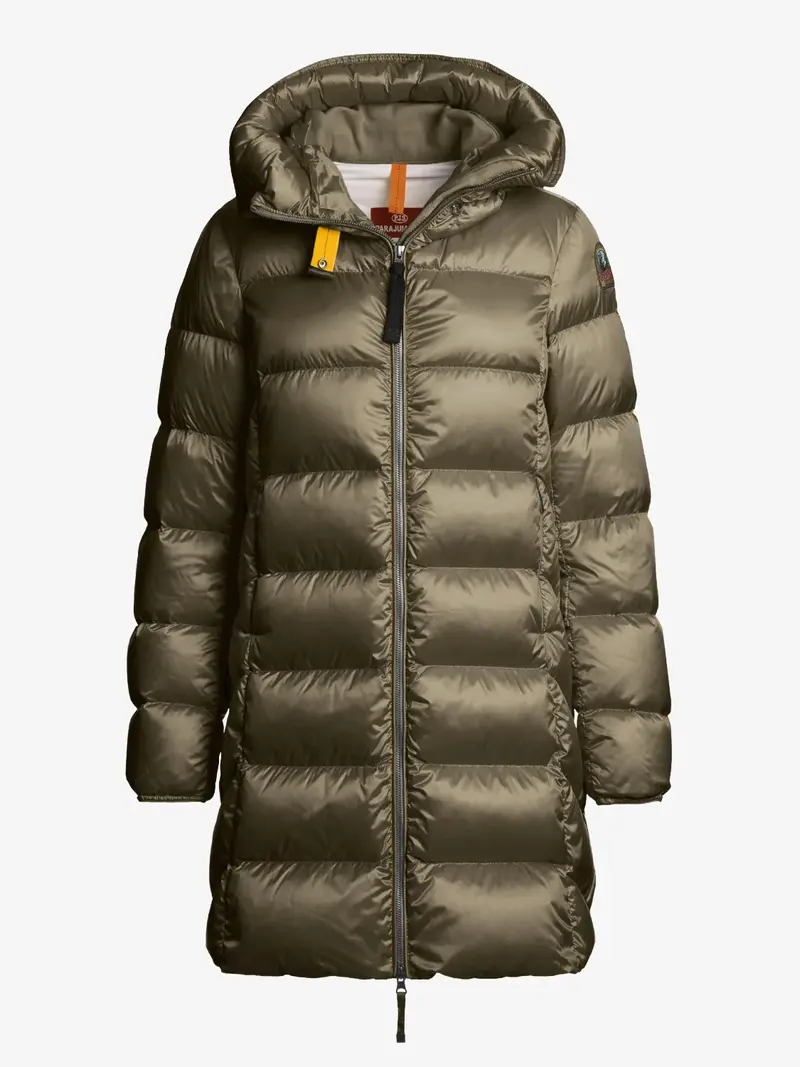 Doudoune longue déperlante Parajumpers Marion - Kaki