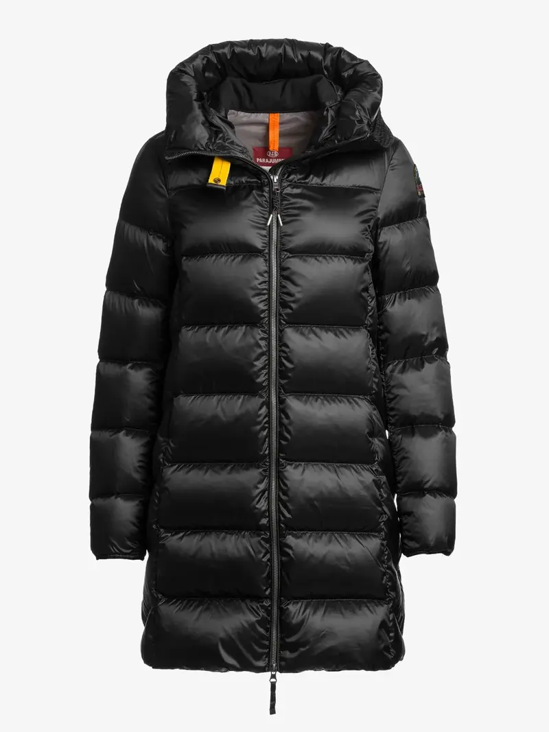Doudoune longue déperlante Parajumpers Marion - Noir