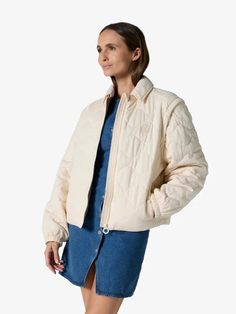 Doudoune manches amovibles JOTT Sacha - Beige