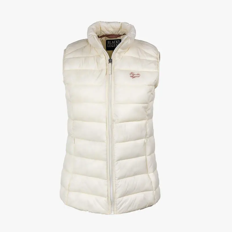 Doudoune sans manches femme blanche