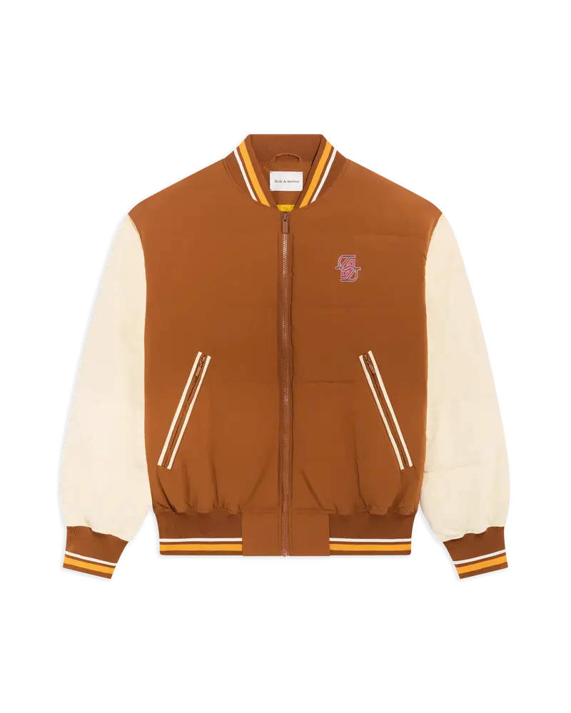 Drôle Horses Embroidered Puffer Jacket