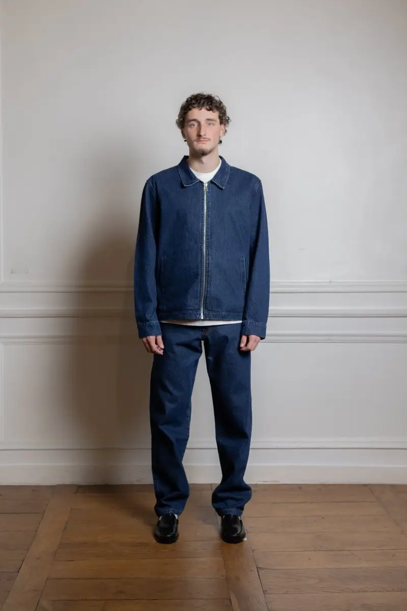 drs denim pant - rinsed