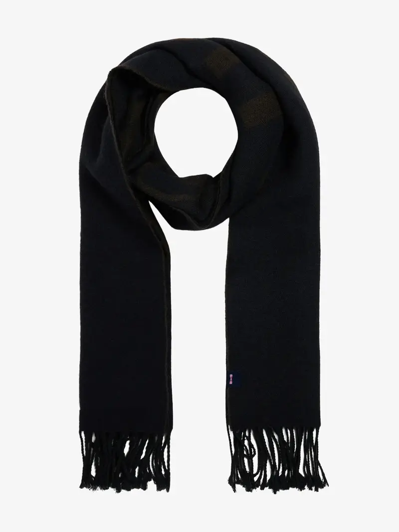 Echarpe jacquard Eden Park marine