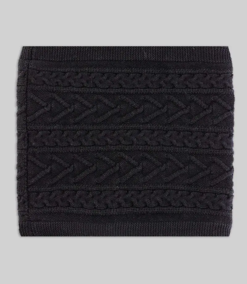 Echarpe tube  noire XISNOOD