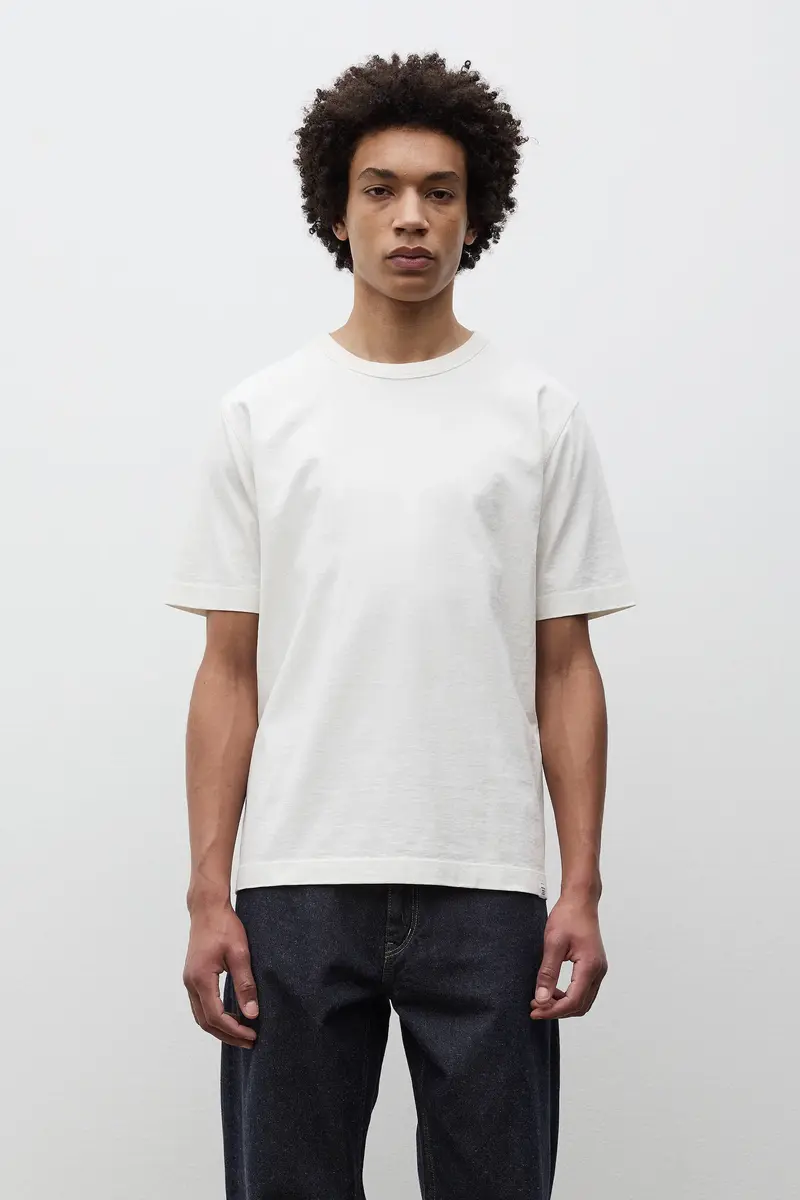Elmelunde Soft Compact Cotton T-shirt - White