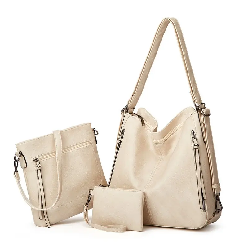 Ensemble Sac à Main Femme 3 Pièces Style Rétro Fashion Design Unique