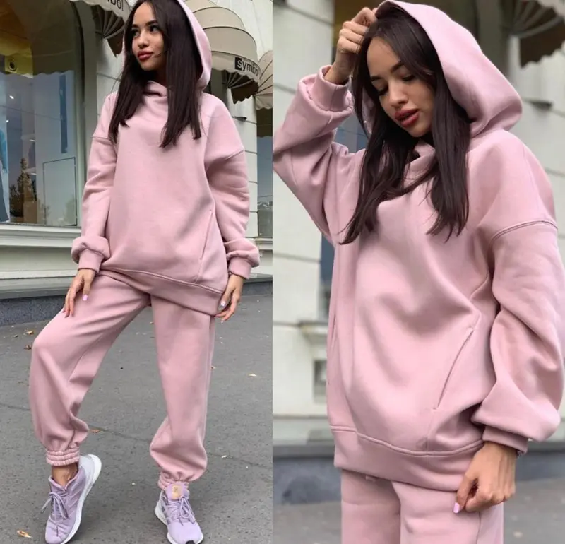 Ensemble sportswear femme décontracté multicolore