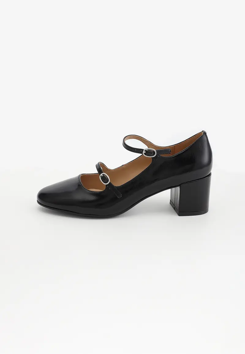 ESCARPINS PIVOINE - NOIR