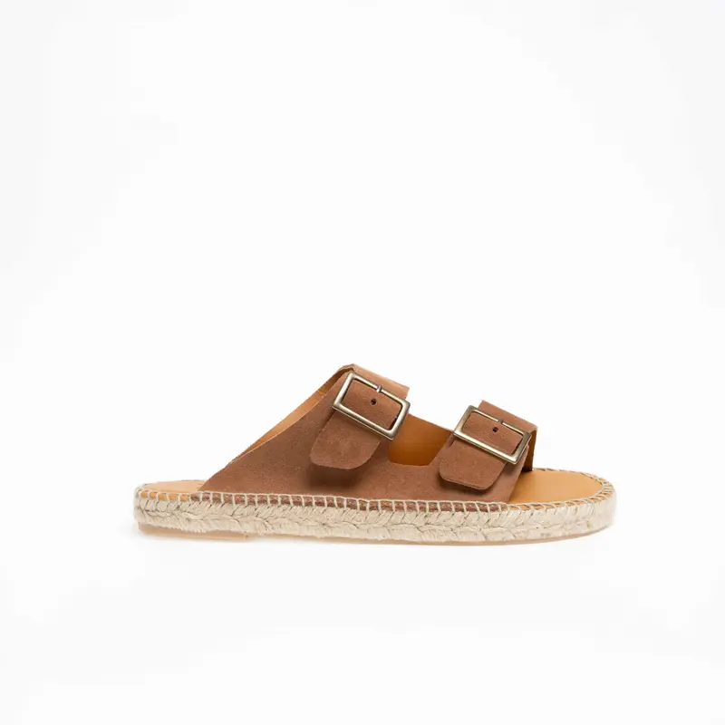 Espadrille Noa daim camel