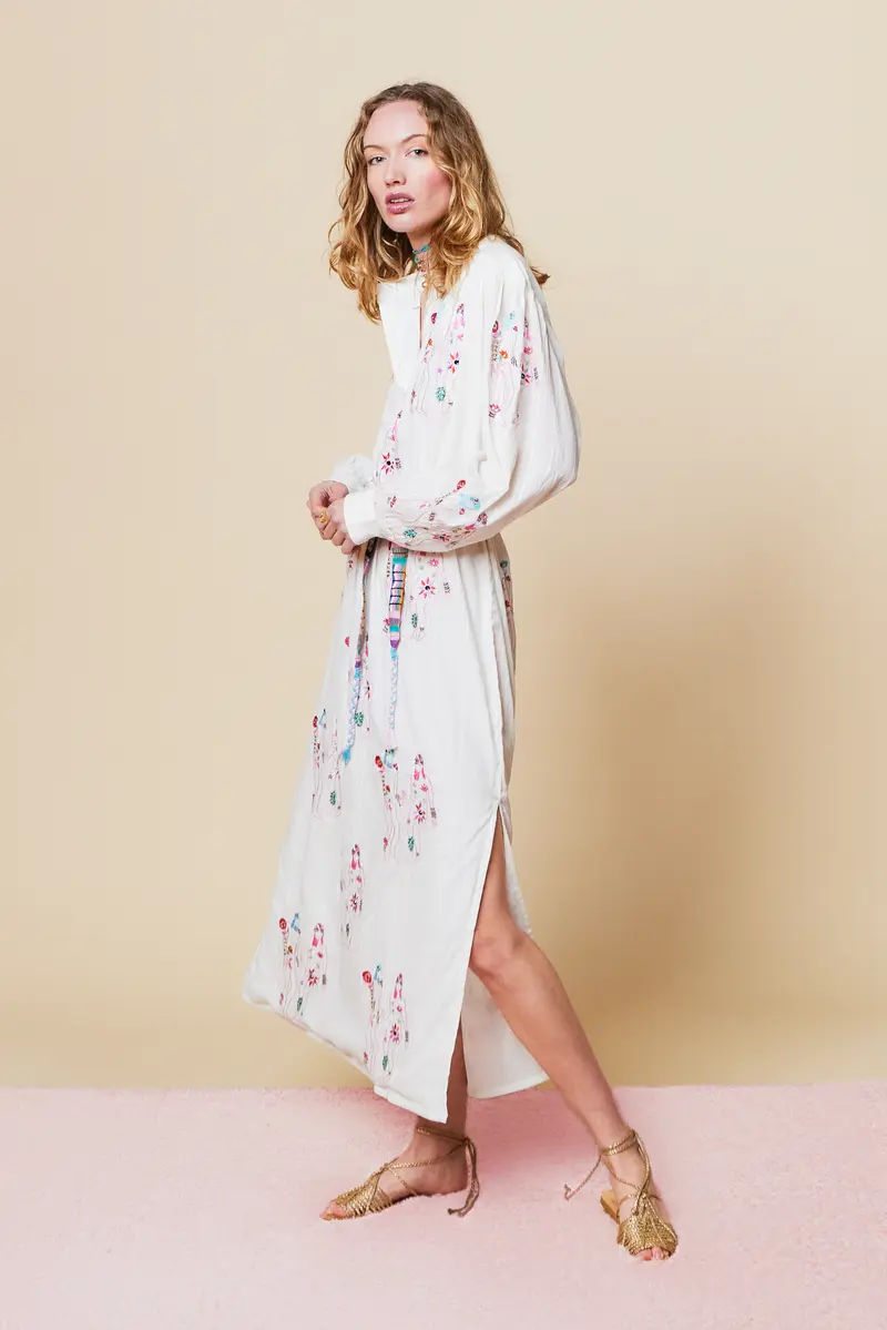 FANTASY WHITE LONG DRESS