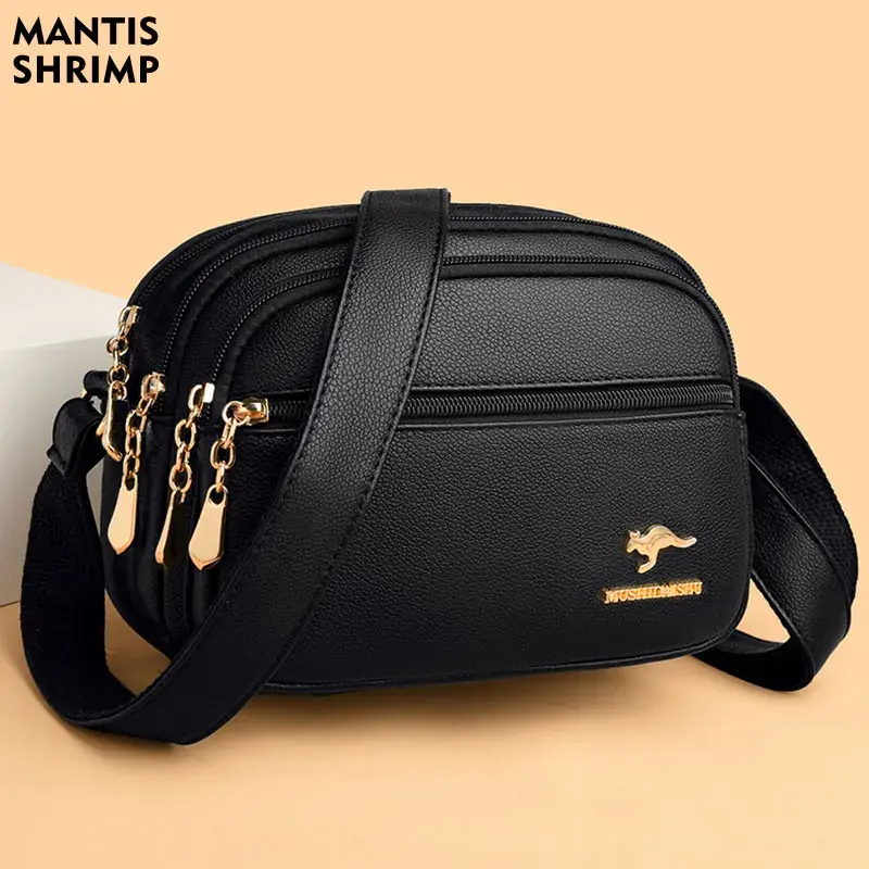 Femmes sac dames marque qualité PU cuir sacs à bandoulière concepteur nouveau Simple messager bandoulière multi-poches sacs à main téléphone portable