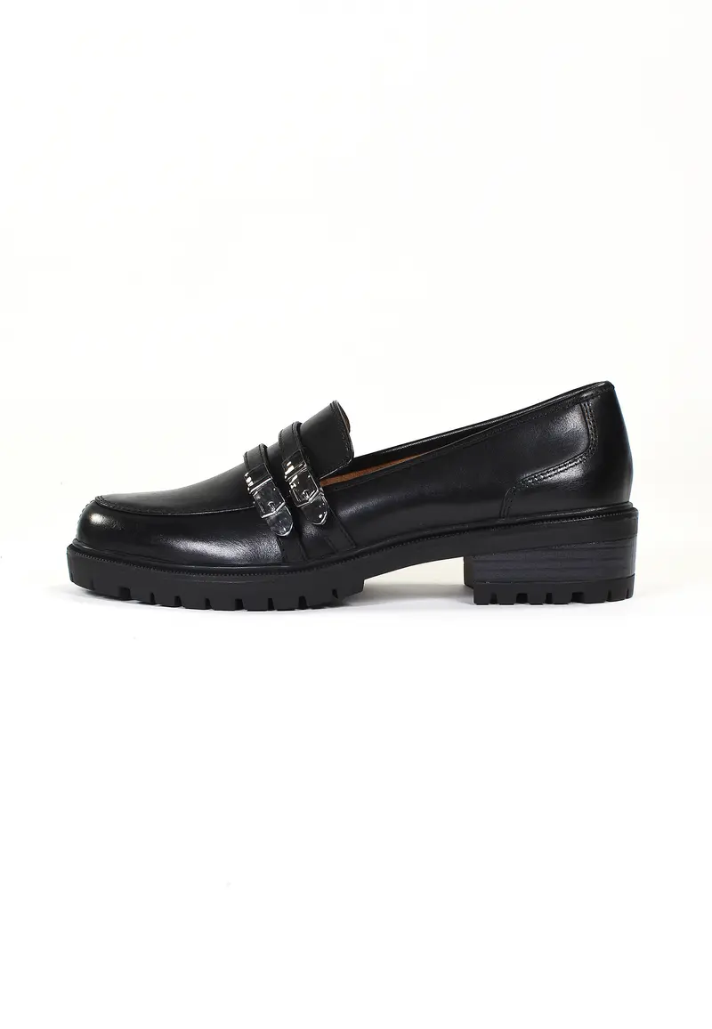FINN - Mocassins Crantés Noir