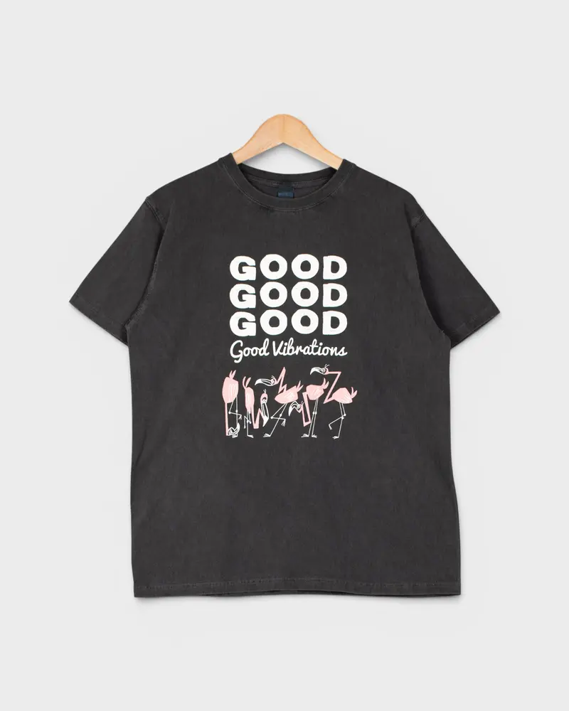 Flamingo SS Tee P-Black