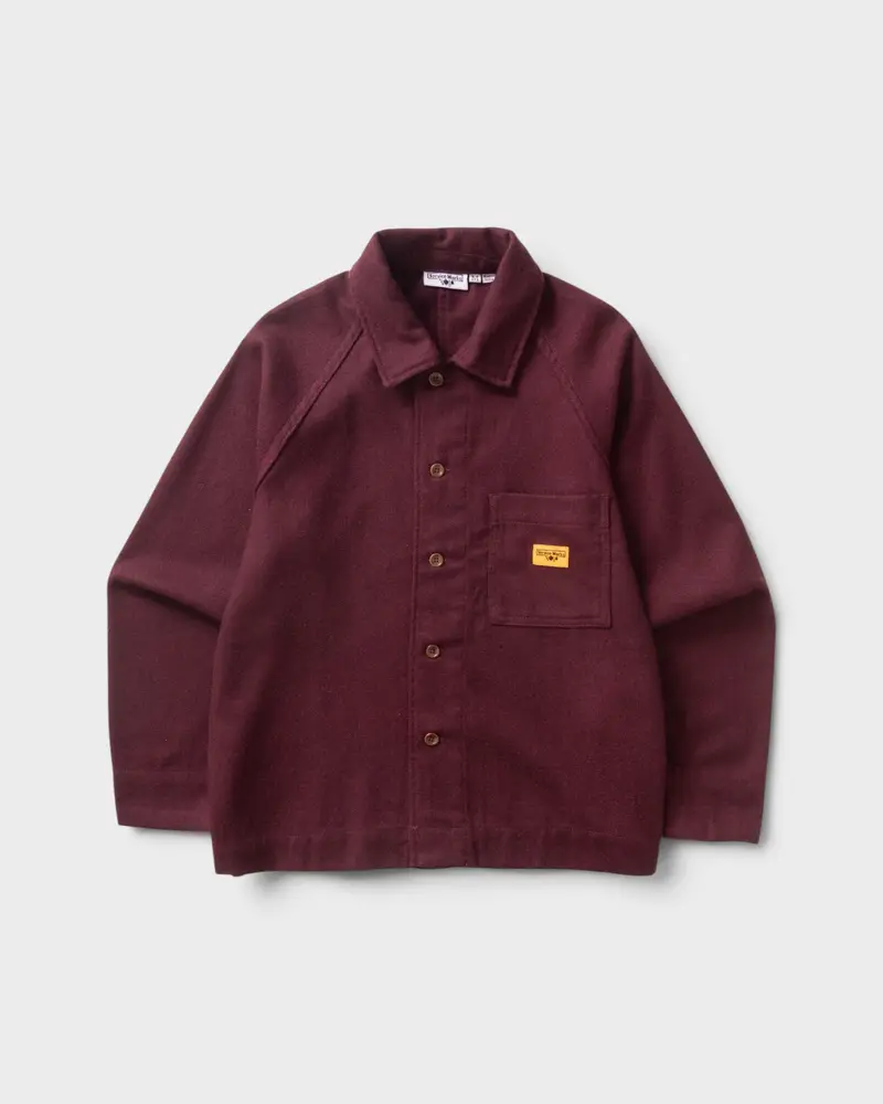 Flannel FOH Overshirt Burgundy