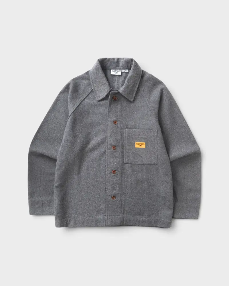 Flannel FOH Overshirt Charcoal